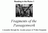 Fragments of the Passagenwerk